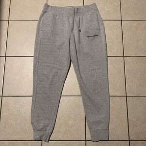 Champion Men's Large Gray Athletic Sweatpants Joggers Training Activewear